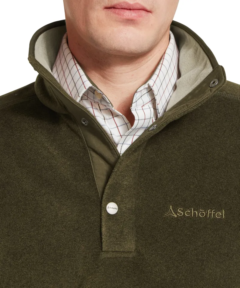 Schoffel Norton Fleece - Dark Olive-5