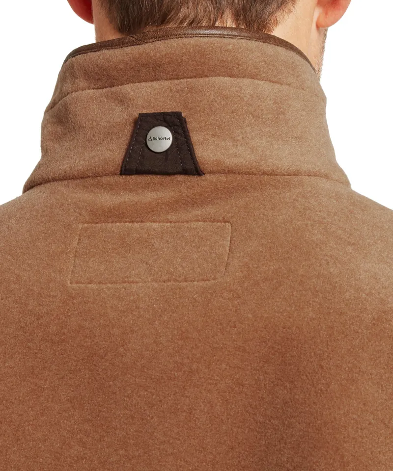 Schoffel Oakham Fleece Gilet - Toffee-4