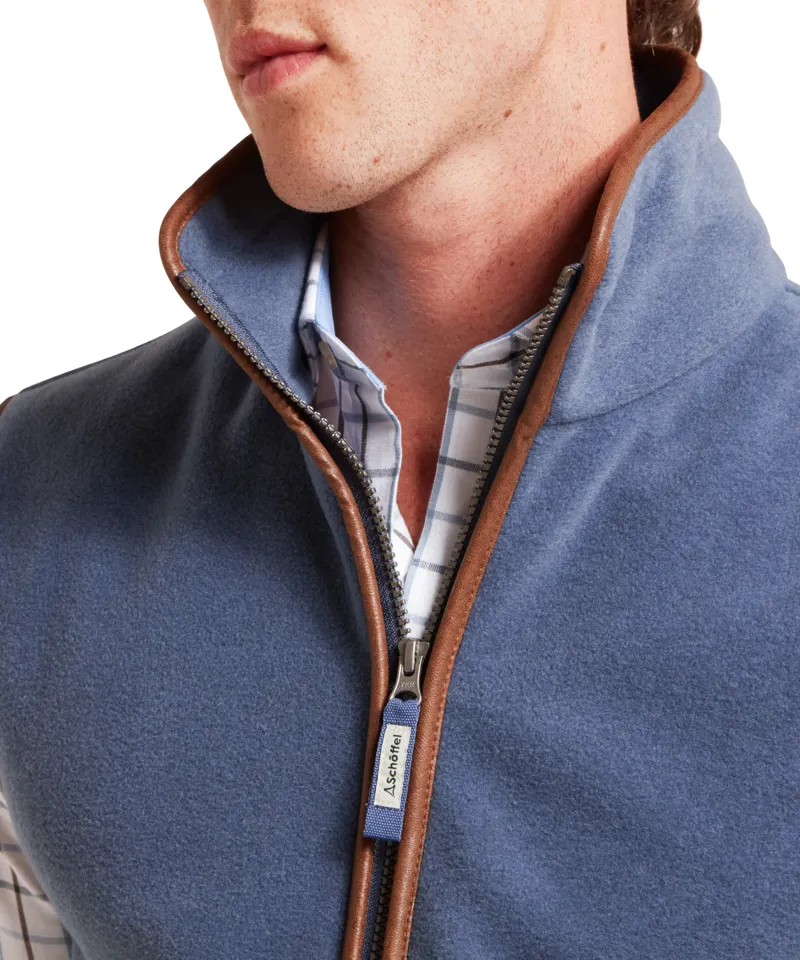 Schoffel Oakham Fleece Gilet - Storm Blue-7