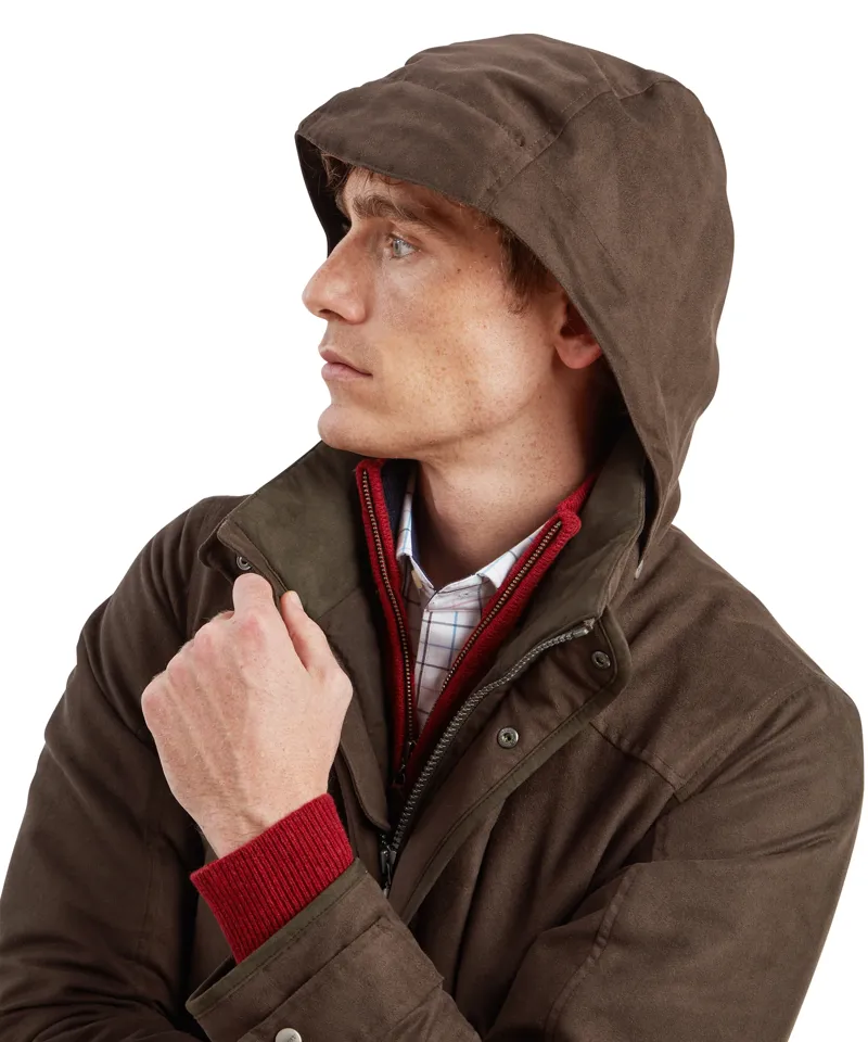 Schoffel Oundle Country Coat - Coffee Bean-5