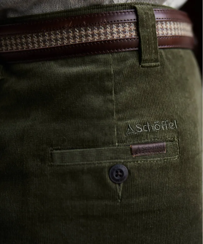Schoffel Hartington Belt - Houndstooth Tweed-3