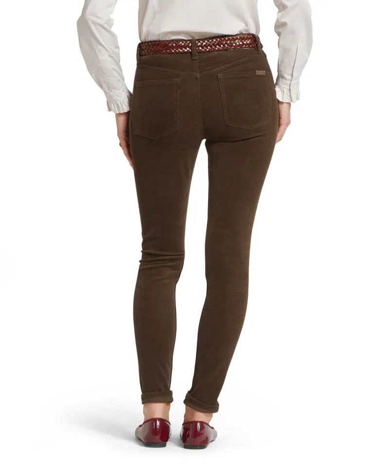 Schoffel Clover Cord Jean - Chocolate-4