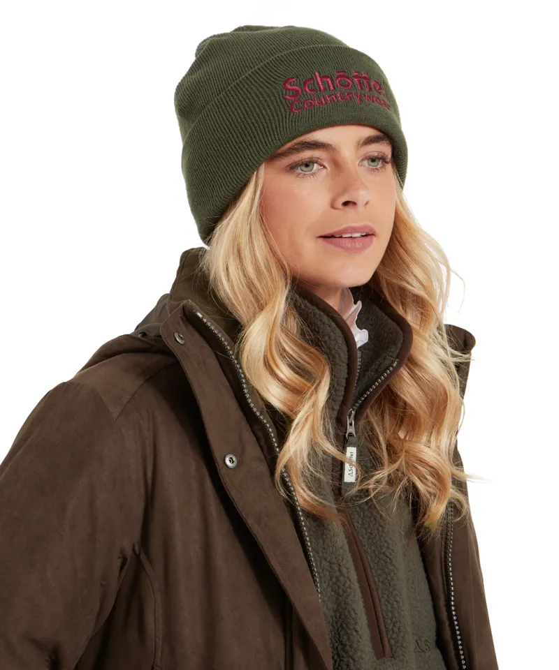Schoffel Exeter Beanie Hat - Forest-2
