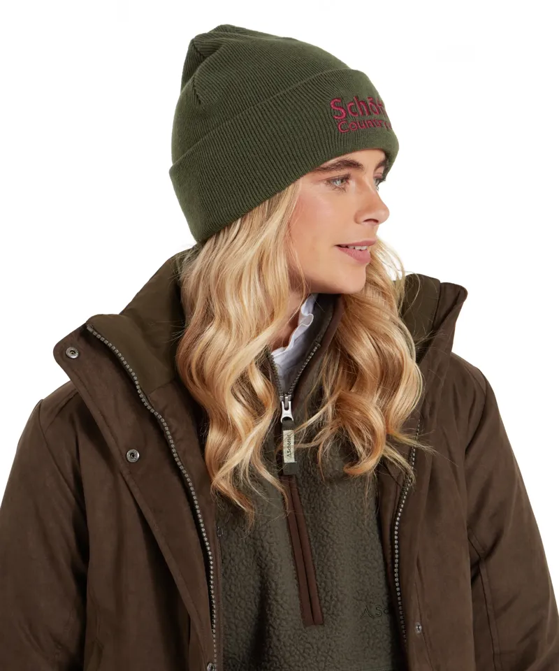Schoffel Exeter Beanie Hat - Forest-3