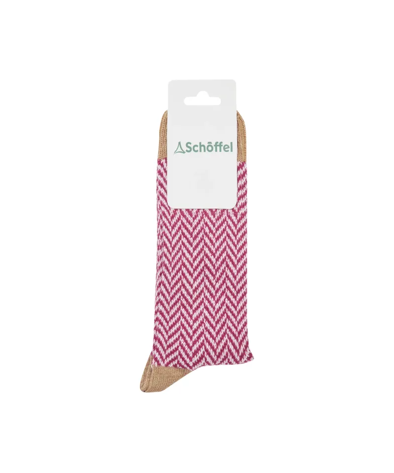 Schoffel Ladies Halkirk Socks Dark Sand