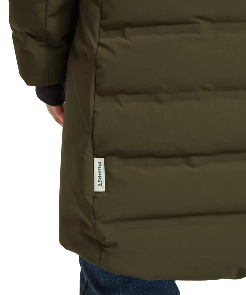 Schoffel Hurlingham Waterproof Down Coat - Forest-10