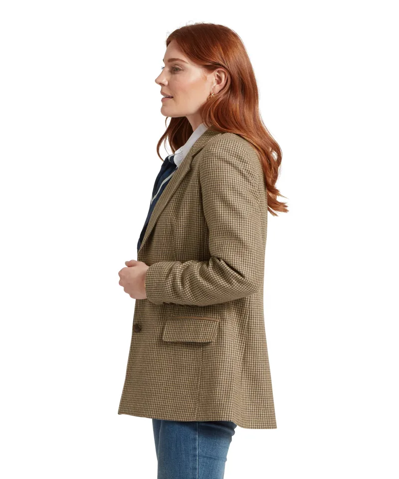 Schoffel Isla Houndstooth Tweed Blazer-3