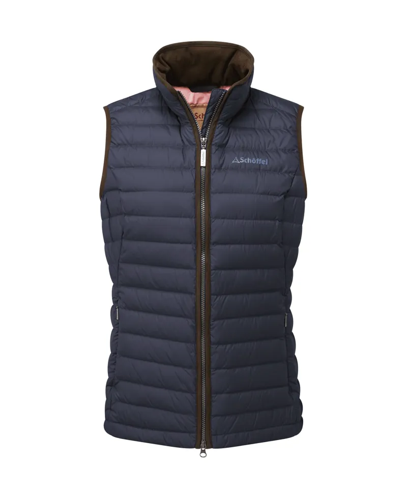 Schoffel Launde Down Gilet - Petrol Blue-8