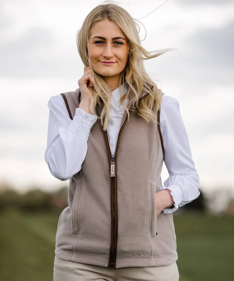 Schoffel Lyndon Fleece Gilet - Mushroom-1