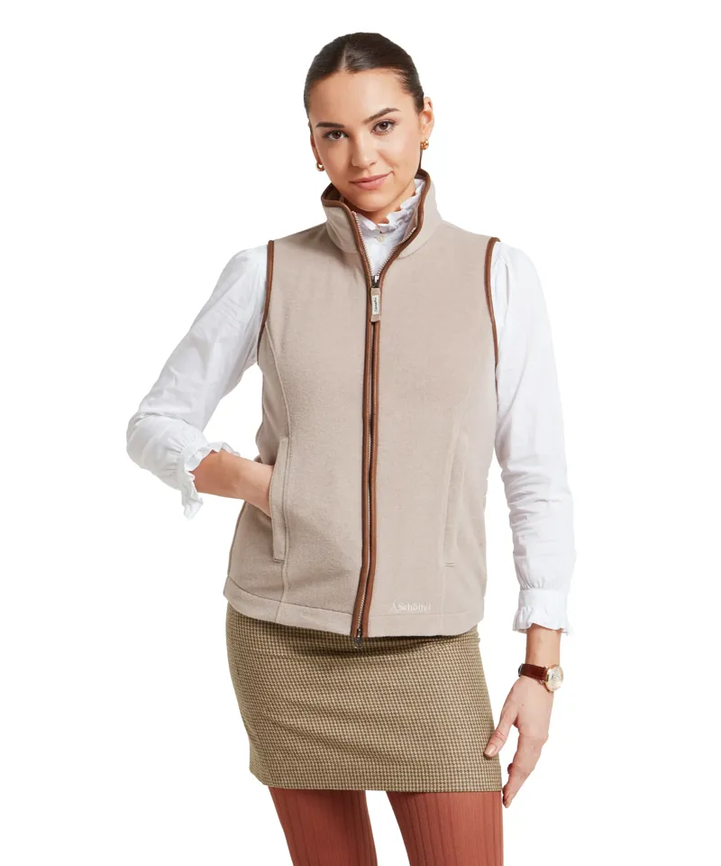 Schoffel Lyndon Fleece Gilet - Mushroom-4