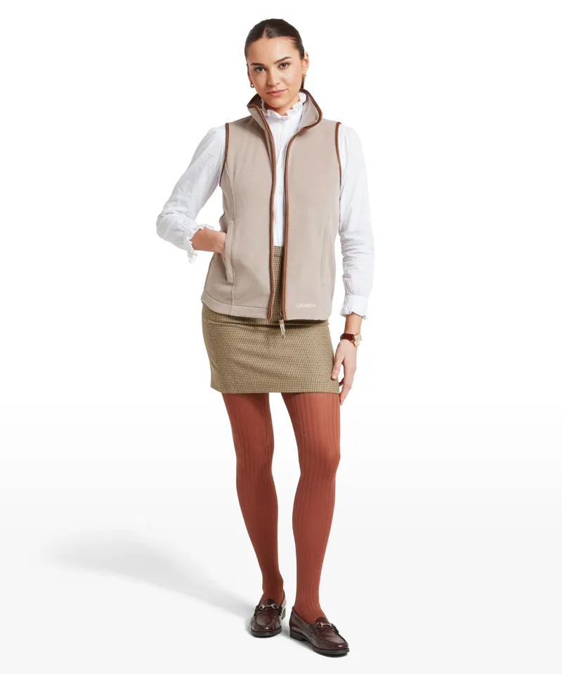 Schoffel Lyndon Fleece Gilet - Mushroom-5