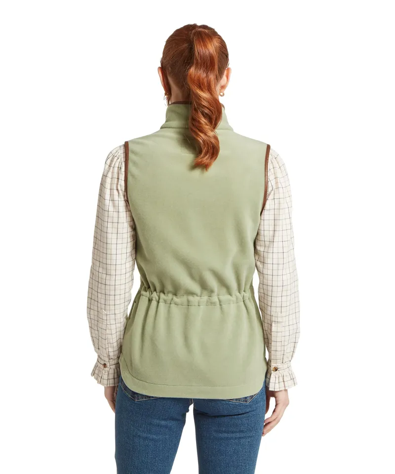 Schoffel Lyndon Fleece Gilet - Sage Green-2