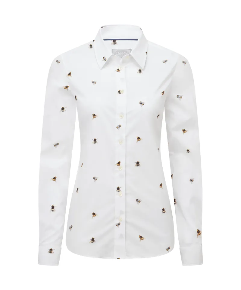 Schoffel Norfolk Shirt - Printed Bee