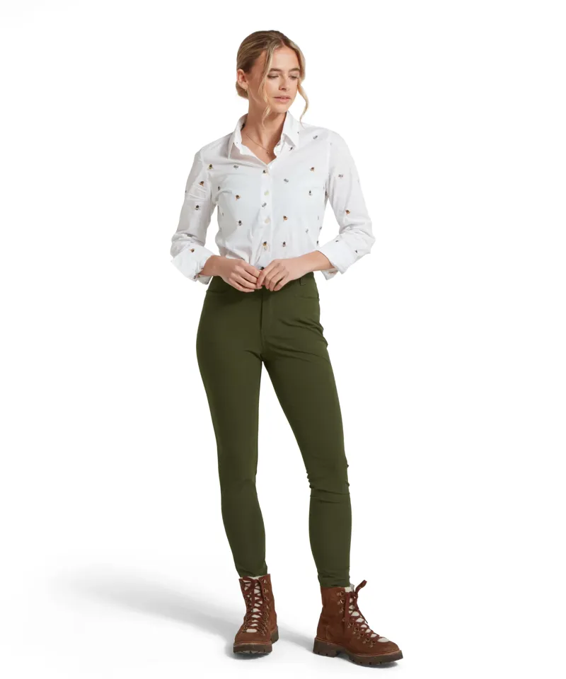 Schoffel Norfolk Shirt - Printed Bee-1