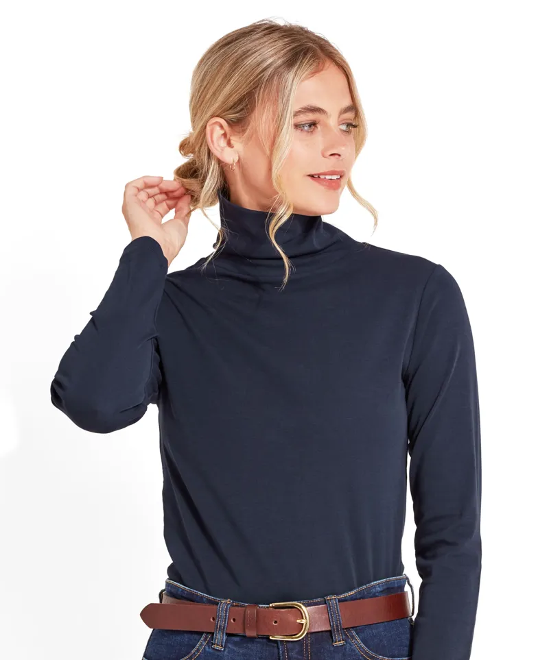 Schoffel Rosedale Roll Neck - Navy