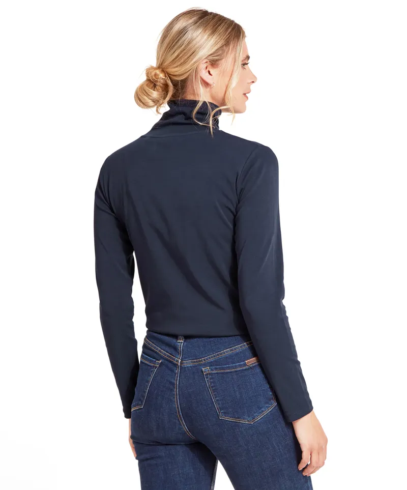 Schoffel Rosedale Roll Neck - Navy-3