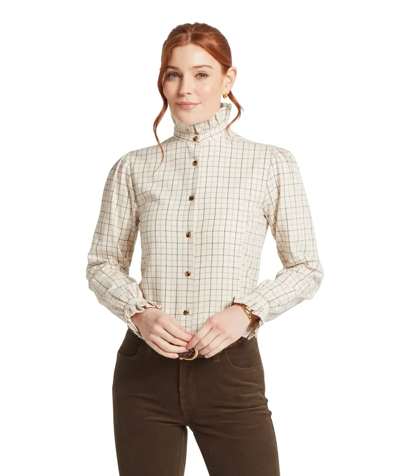 Schoffel Sheringham Shirt - Beetroot Check