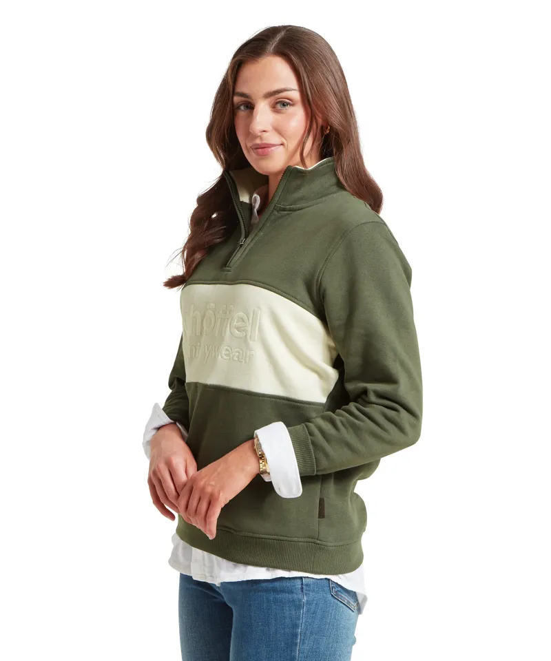 Schoffel St Agnes Sweatshirt - Beetle Green-2
