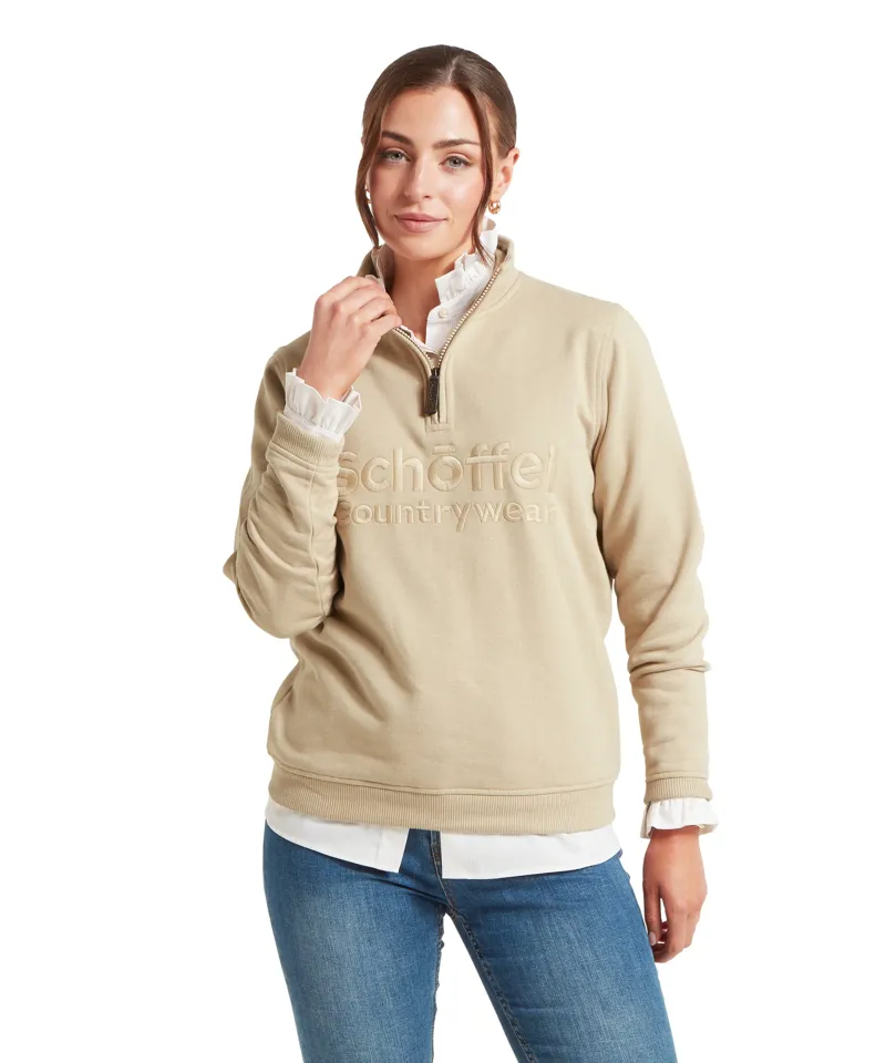 Schoffel St Issey Sweatshirt - Cobblestone