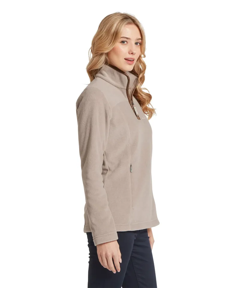 Schoffel Tilton Zip Fleece - Mushroom-2