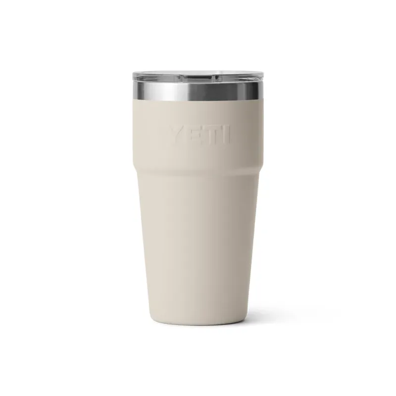 YETI Rambler 20 Oz Cape Taupe Stackable Tumbler-1