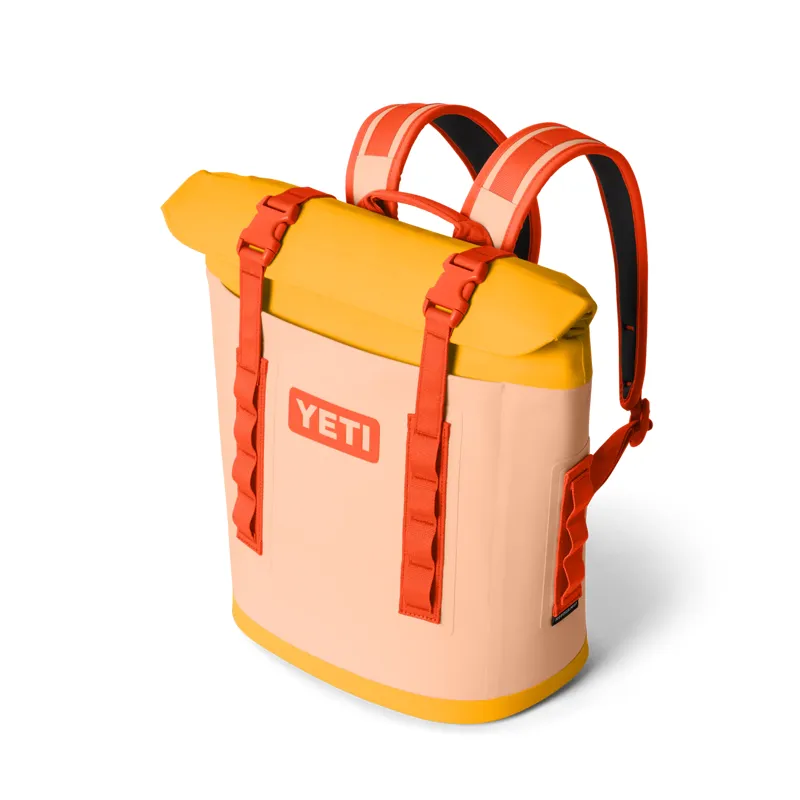 YETI Hopper M12 Soft Backpack Cooler - Peach/Beekeeper -5