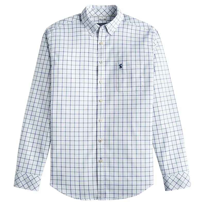 Joules Willby Shirt - Blue Check -4